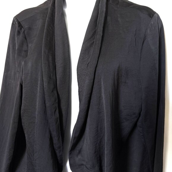 GAP Cardigan Women's Black Size L Long Sleeve Blouse - Picture 15 of 16